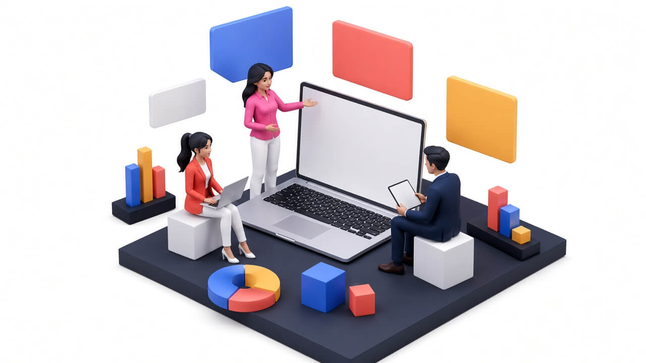 Karlon Creative software team illustration